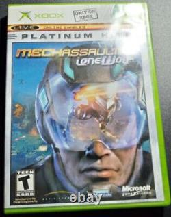 Xbox Mechassault 2 Lone Wolf Platinum Hits Edition Brand New Factory Scelled
