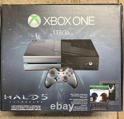 Xbox One Halo 5 Guardians Limited Edition 1tb Brand Nouveau / Seled! Délivrance