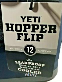 Yeti Hopper Flip 12 Brand New Withtags! Blue De Navie D'édition Limitée