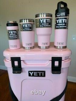 Yeti Roadie 24 Cooler Bundle+ Ice Pink Edition Limitée Épuisé Neuf