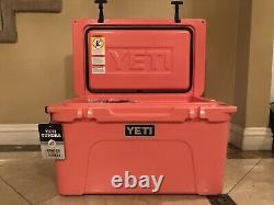 Yeti Tundra 45 Coral Cooler Brand New Limited Edition Discontinuer Couleur